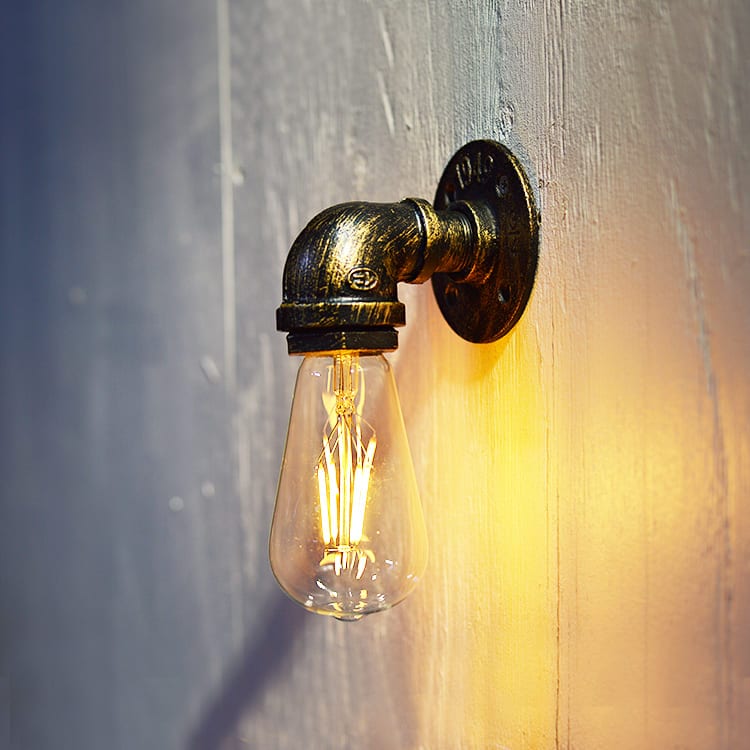 蛇口×レトロ照明。無骨でかっこいいデザインが特徴的! | WH008