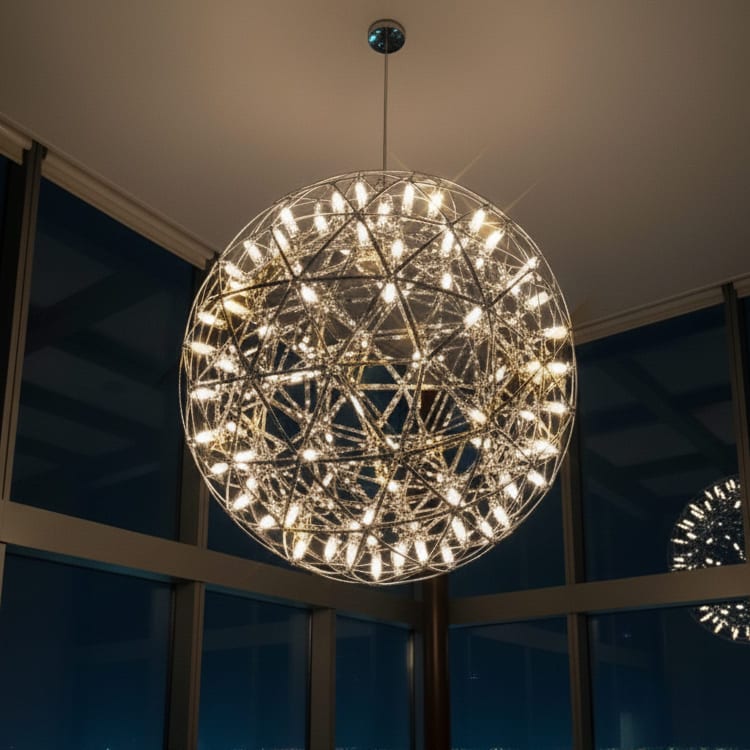 圧倒的な存在感と高級感が魅力。高天井にオススメのペンダントライト｜P034