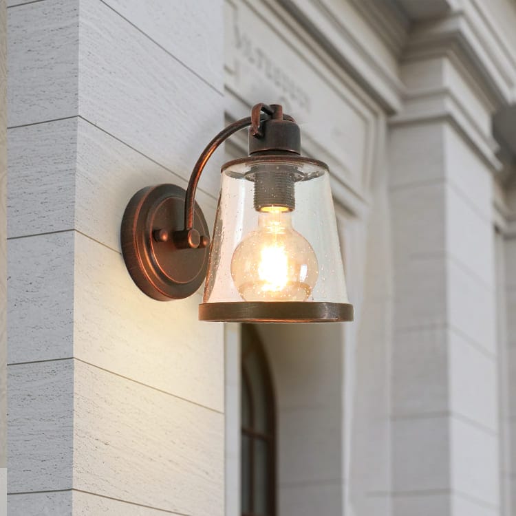 レトロなウォールランプ！ヴィンテージ風の室内外対応照明。 ｜ WP027
