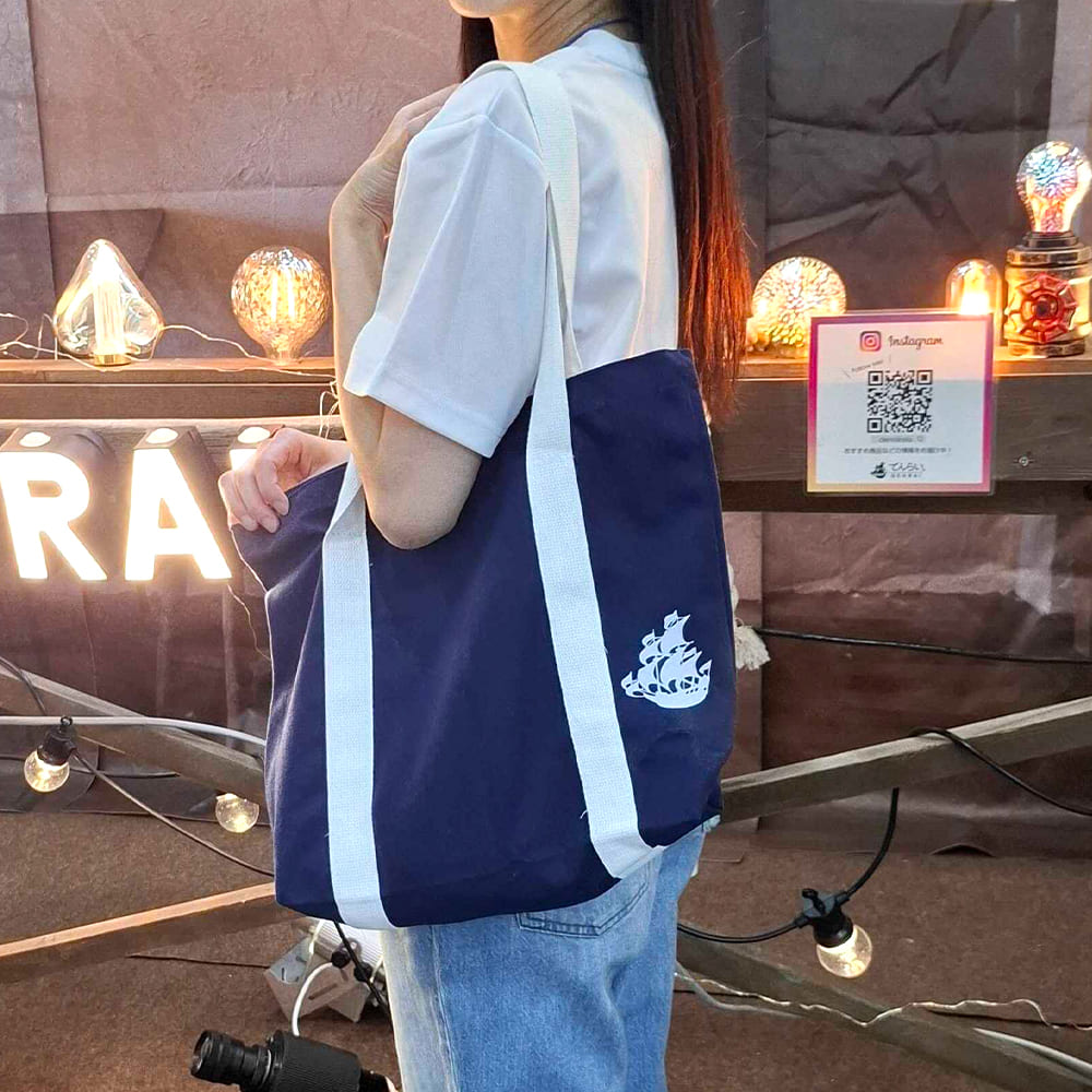 選べるカラー！肩掛けしやすいシンプルなキャンバストートバッグ｜bag001