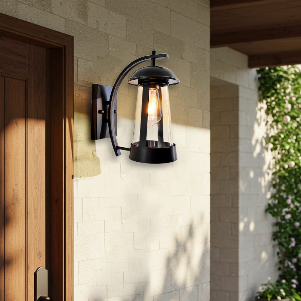 ランタン風デザインで温かみをプラス！アンティークな室外照明。 ｜ wp060