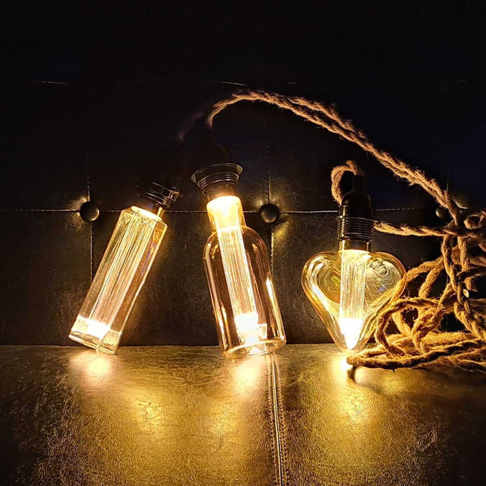 レトロで美しい灯りが魅力的！フィラメント風電球｜bl051