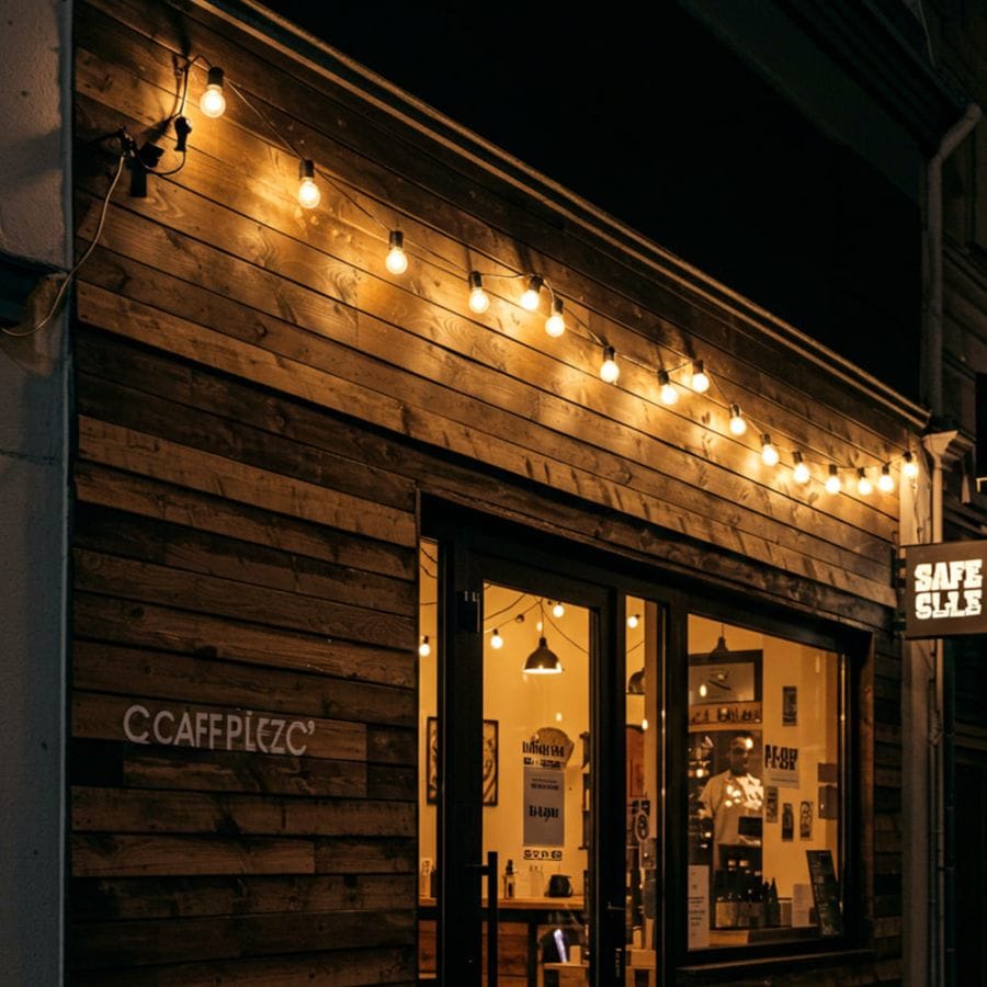 屋外OK！キャンプやお庭の装飾にピッタリな20灯のストリングライト｜camp020