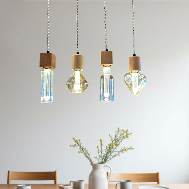 ナチュラルな雰囲気を演出。ぬくもりを感じる木製ペンダントライト|P085