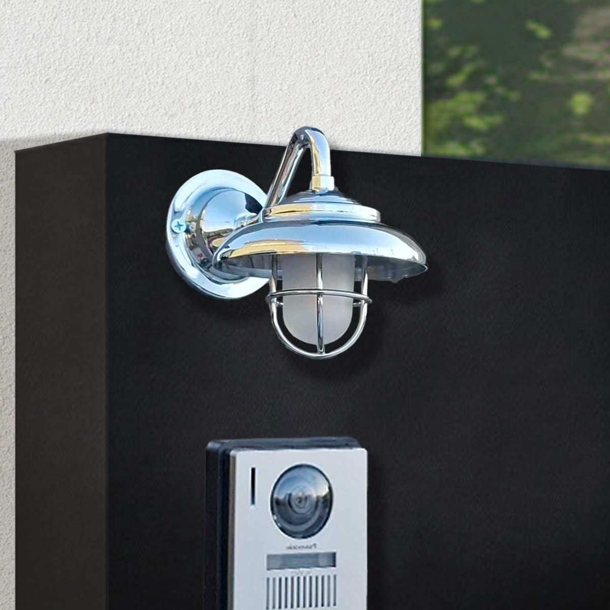 小さくても存在感のあるおしゃれ照明！インターホンサイズのマリンランプ ｜WPM01