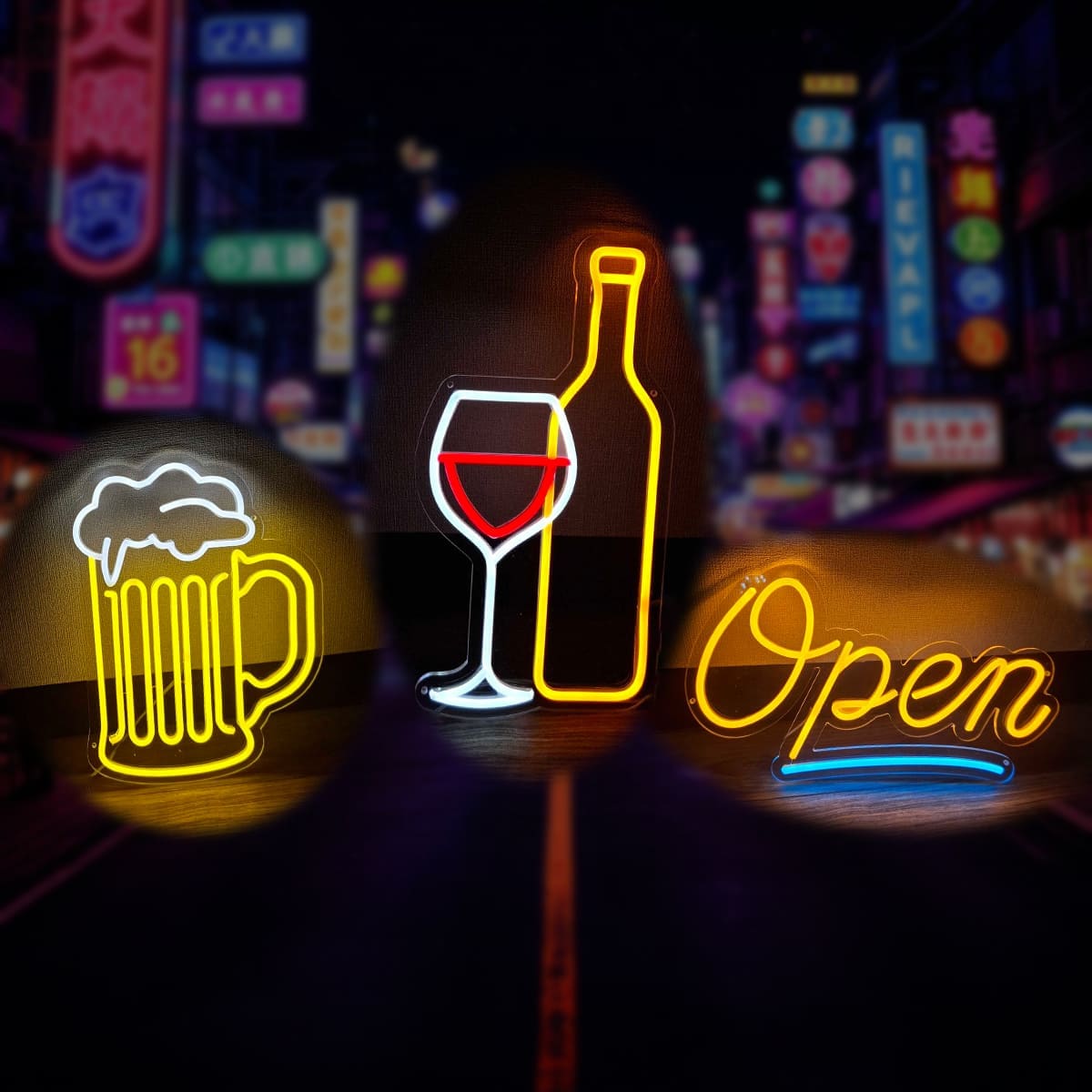 世界に一つだけの看板！オーダーメイドのネオン風LEDライト