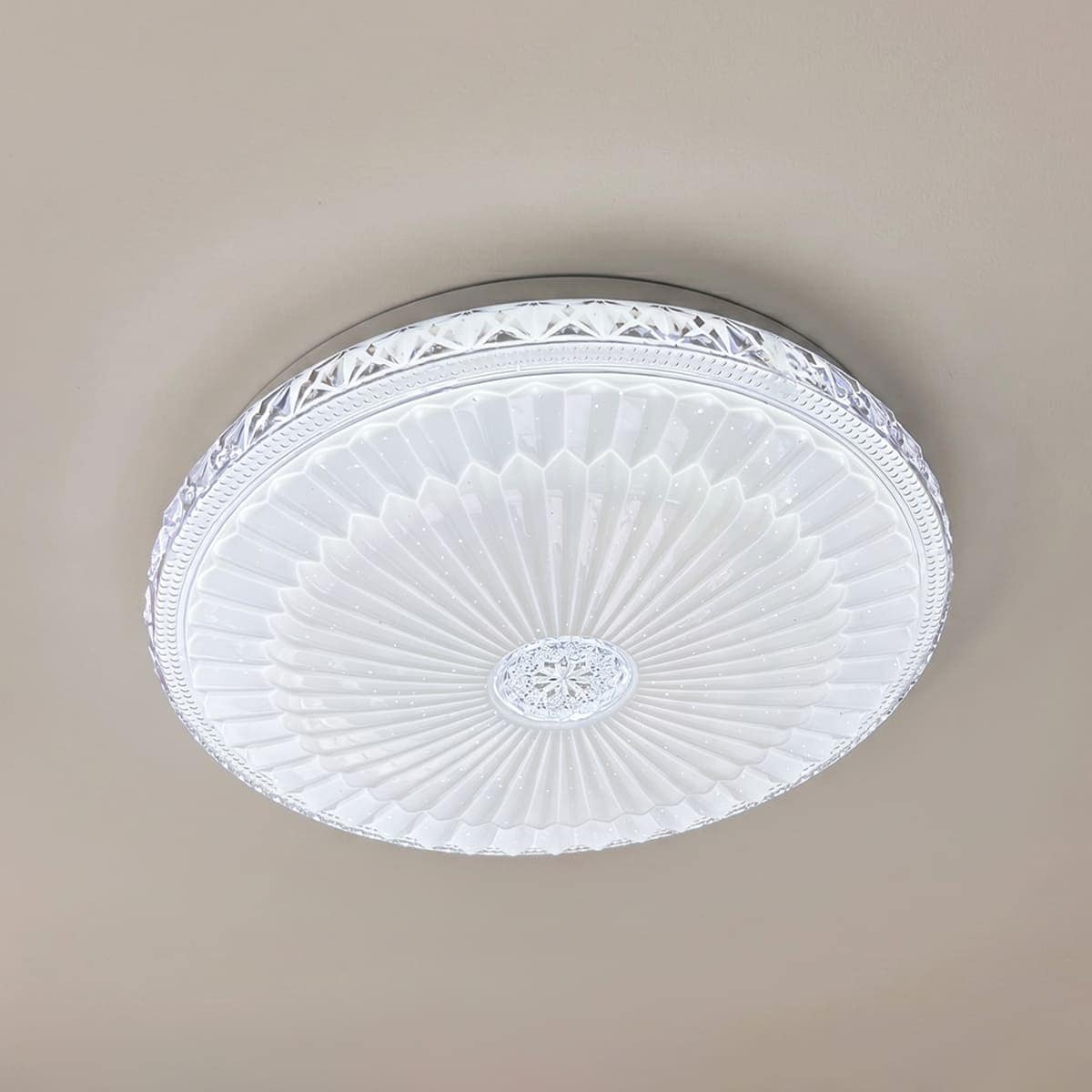クリスタル風LEDライト。リモコン操作＆簡単設置で上品な空間に｜C021