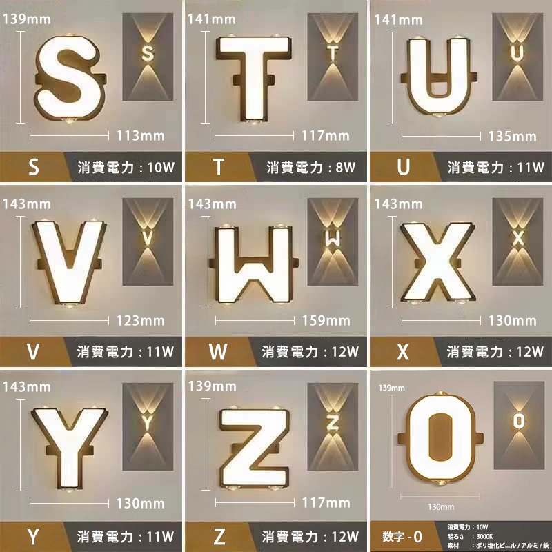 マーキーライト アルファベットや数字を選べる！屋外でも使用できるマーキーライト