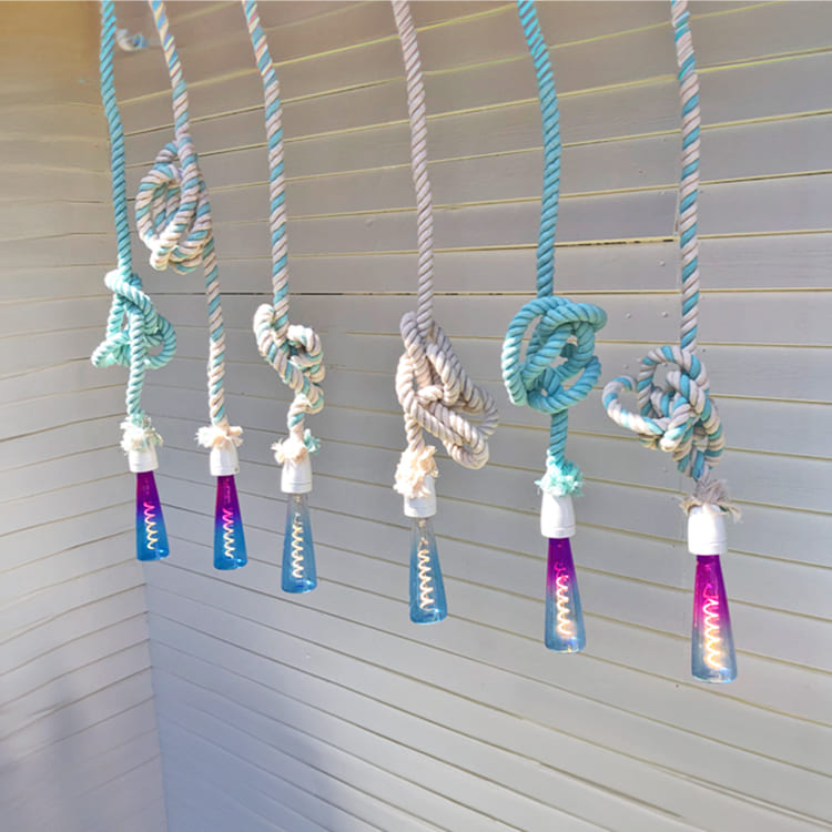 グラデーションが美しいフラスコ型LED電球。おしゃれな照明に最適。 | BL022　