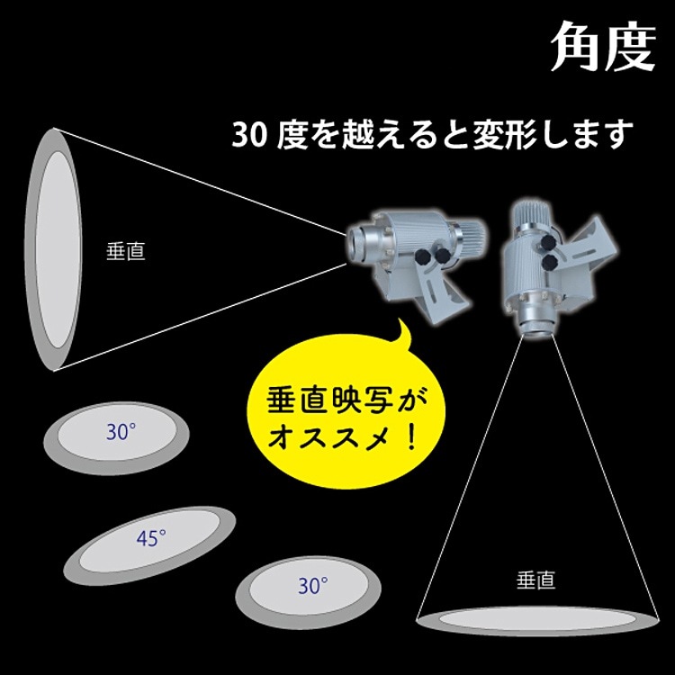 【レンタル】回転する光の広告！ロゴが光って回る集客アイテム。｜rental-logo