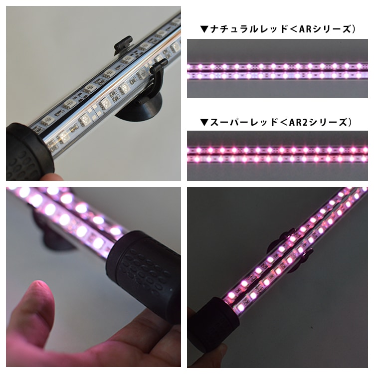 【予約販売】200cm｜AR2-200-EX | 水の赤み軽減し、紅龍を際立たせる！スリムな水中LEDライト