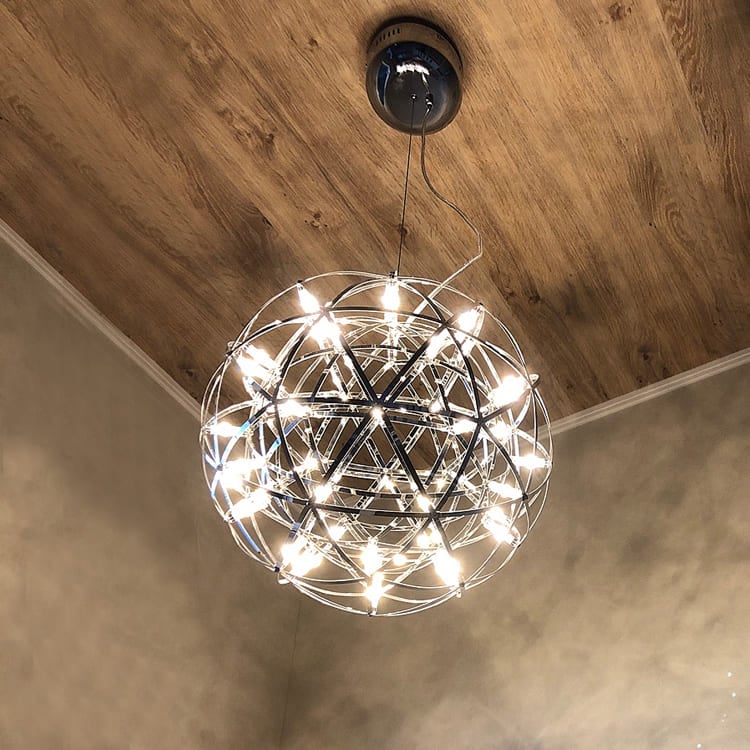 非日常的で華やかな空間に。エレガントに光輝くシーリングライト｜P038-40cm