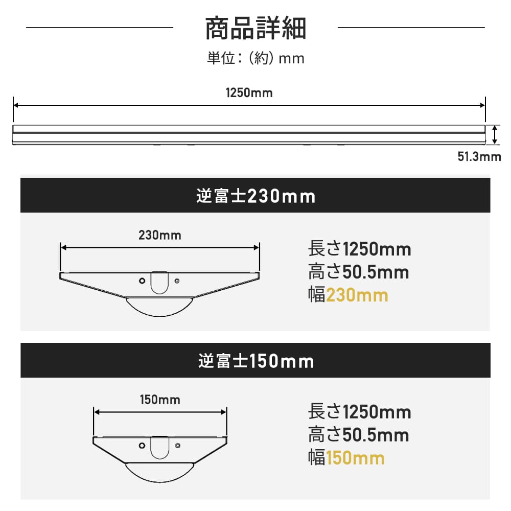 防湿型も選べる全5タイプ。設置しやすく長寿命なLEDベースライト｜bar01