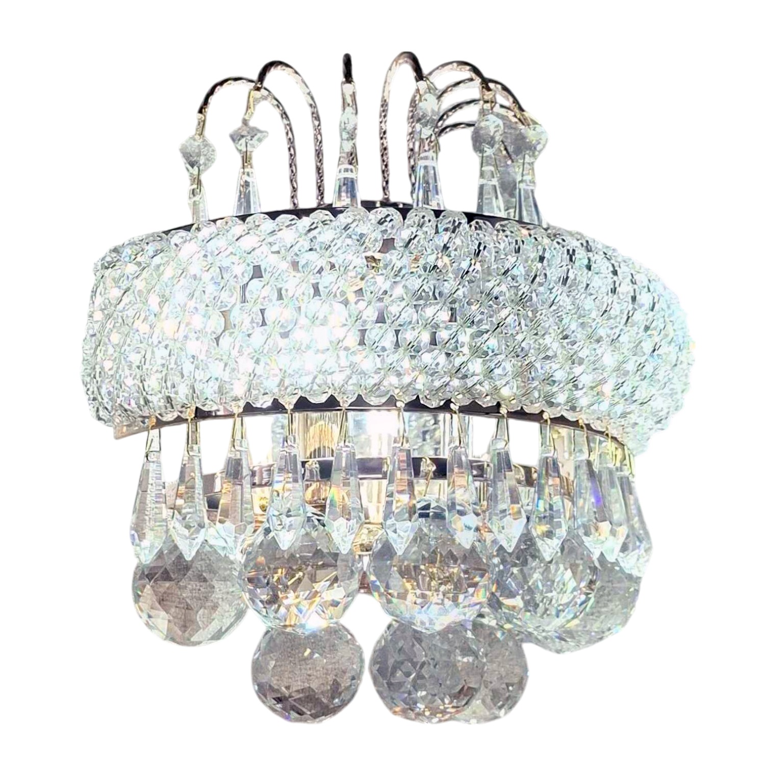 【セミオーダー】姫系ローズゴールドシャンデリア｜sha02