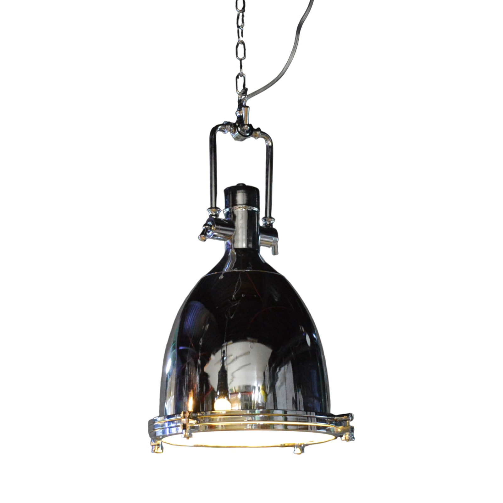 大型スポットライト風ペンダントライト！簡単におしゃれ空間を演出。｜P030