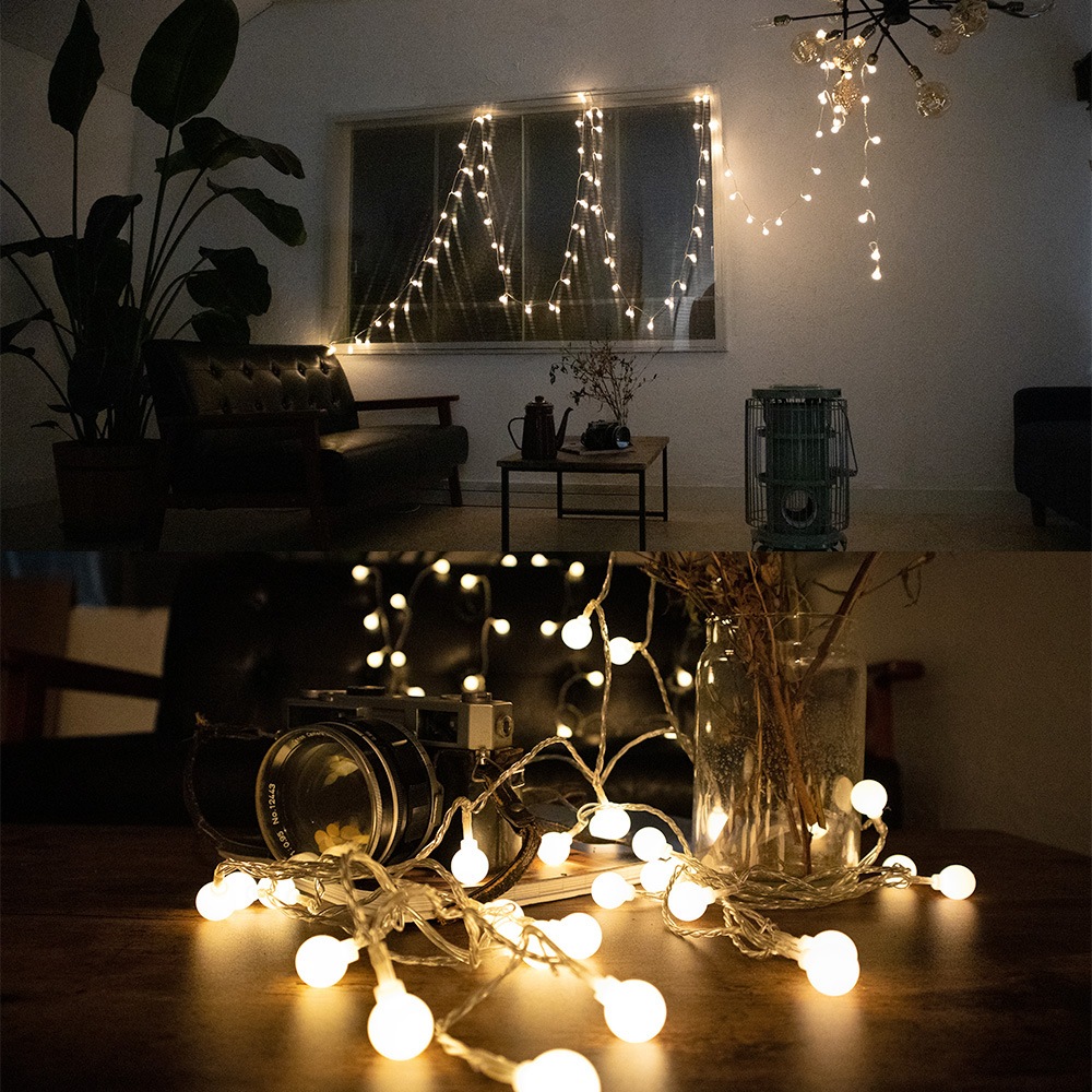 ふんわり輝くジュエリーライト。USB電源＆リモコン付きで便利な操作性｜BL070