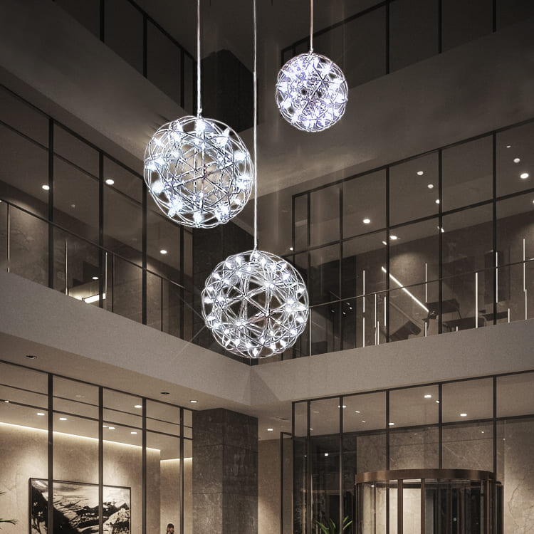 ホテルやエントランスに最適！高級感溢れる直径50cmシャンデリア