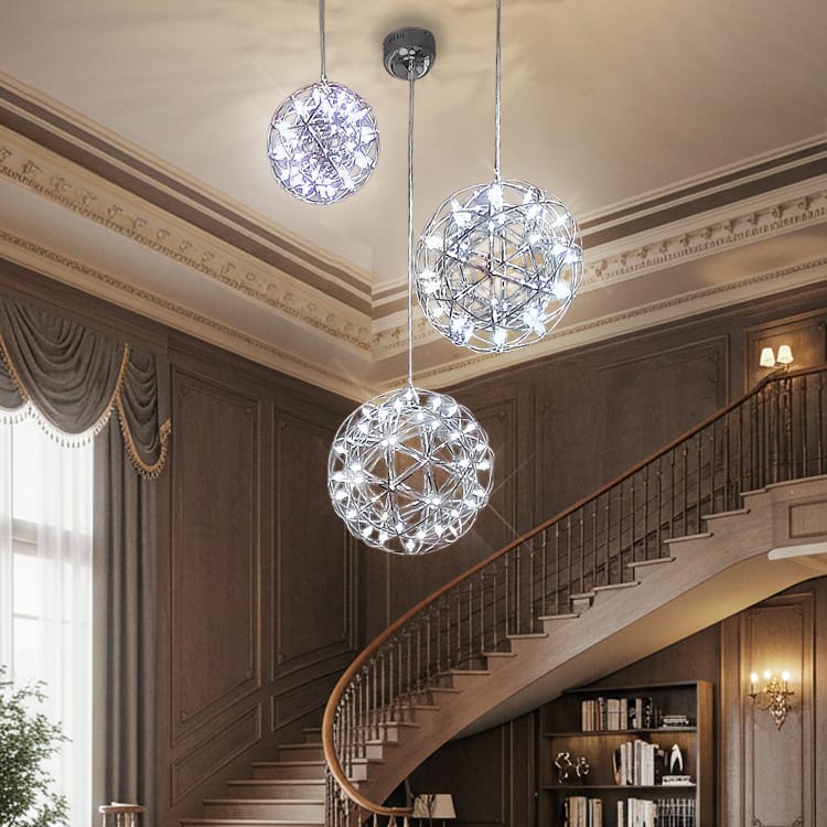 【大型送料込/半額】希少高級シャンデリアTrilogy | イタリア ホテルやエントランスに最適！高級感溢れる直径50cmシャンデリア