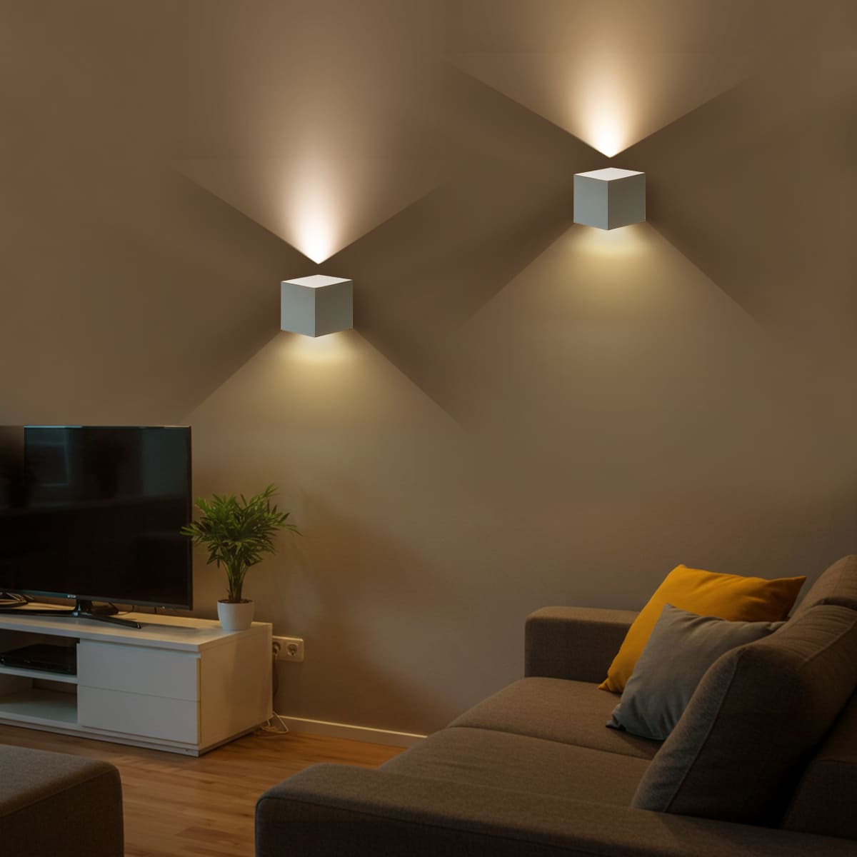 3個セットの立体照明 タカショー ライト ソーラー LED 屋外 センサー DIY 庭 ガーデン