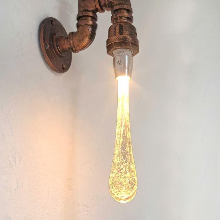 水滴デザインのLED電球。温かみのある美しい光。 | BL026