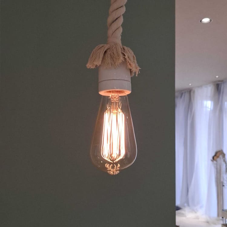 レトロな雰囲気を作る40Wエジソン電球｜E26口金・調光対応｜BS011