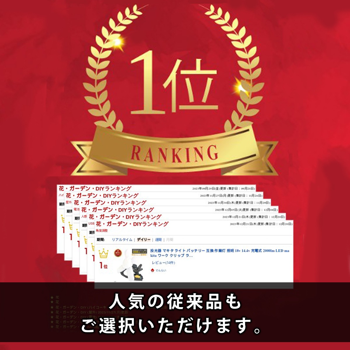 作業効率UP！軽くて明るい、ハイコーキバッテリー対応クリップライト｜Z039-hikoki