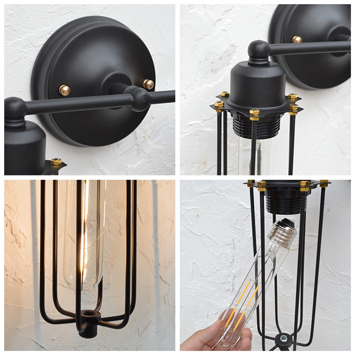 カフェ風ブラケットライト｜WL008｜でんらい