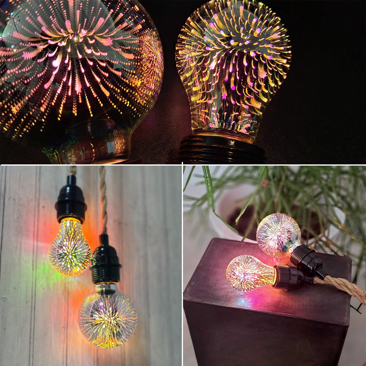 消灯時も美しく、点灯時は花火のような光が広がる特別なLED電球です。｜bl055