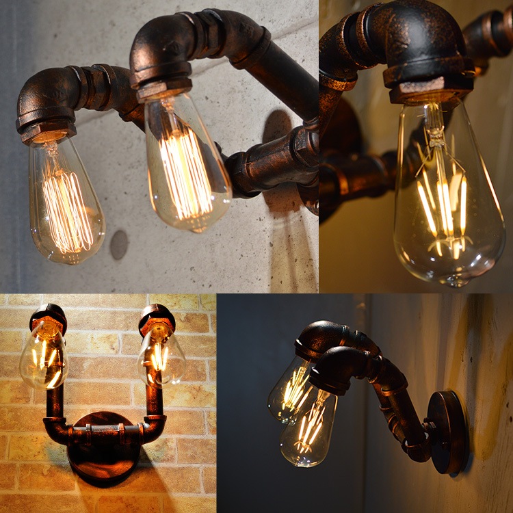 デザインが魅力的のアンティークな壁付照明。おしゃれな空間を演出。 | WH005