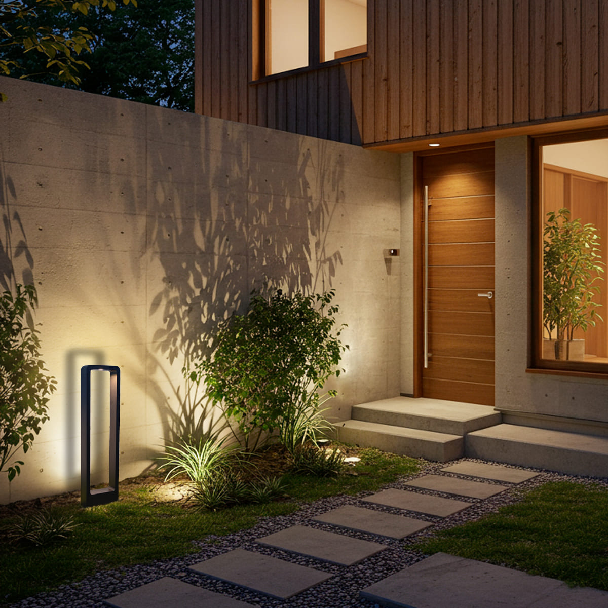 庭や玄関を美しく照らす！簡単に設置できるLEDガーデンライト