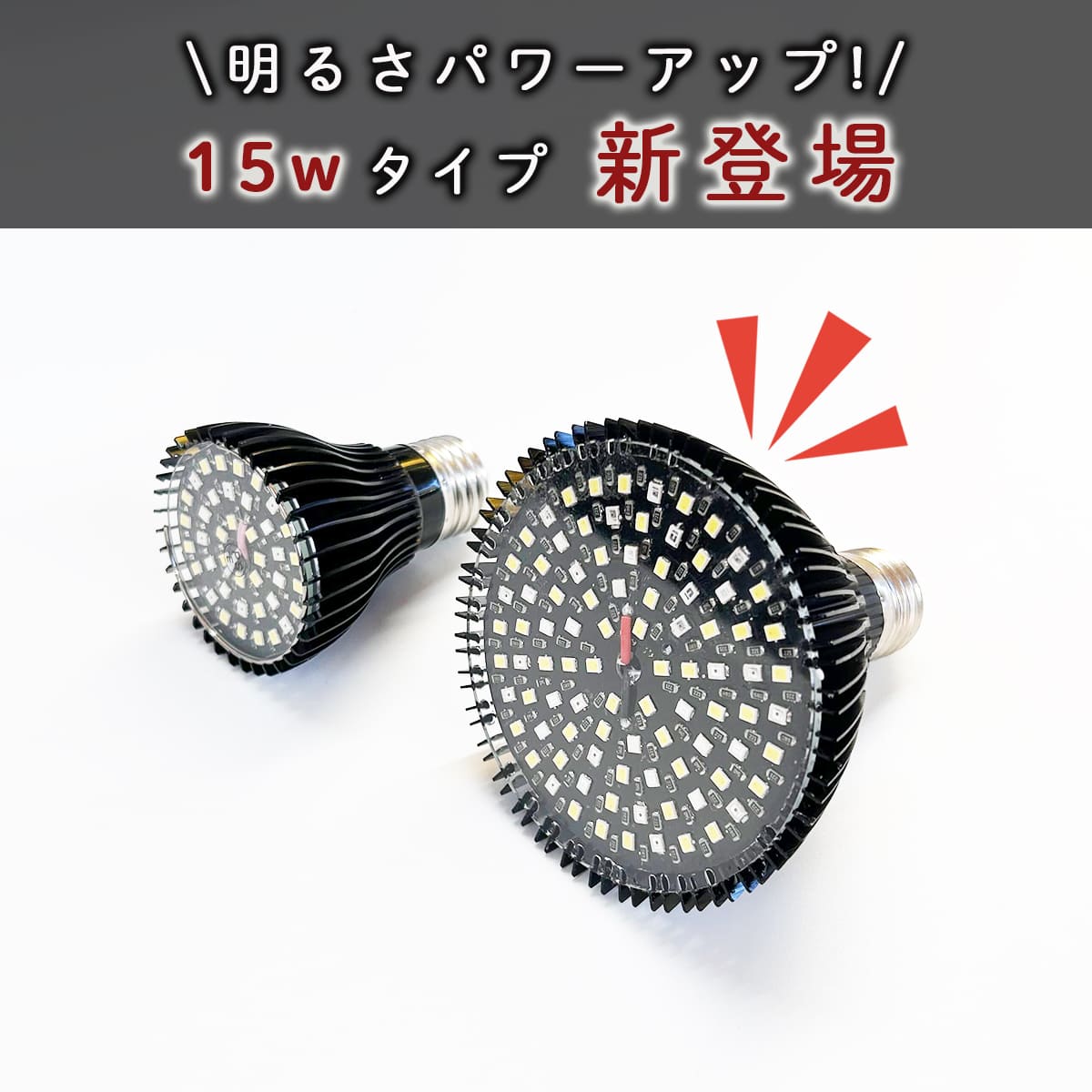 いつでも日当たり良好!室内で観葉植物を育成するクリップ式LEDライト|z-plant01