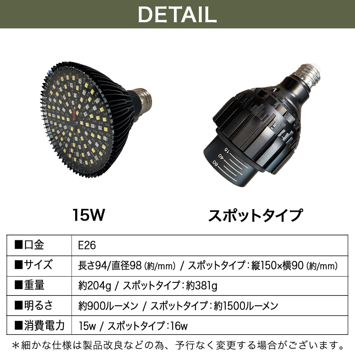日照不足の植物を元気に!植物の育成をサポートする専用LED電球|z-bl-plant01