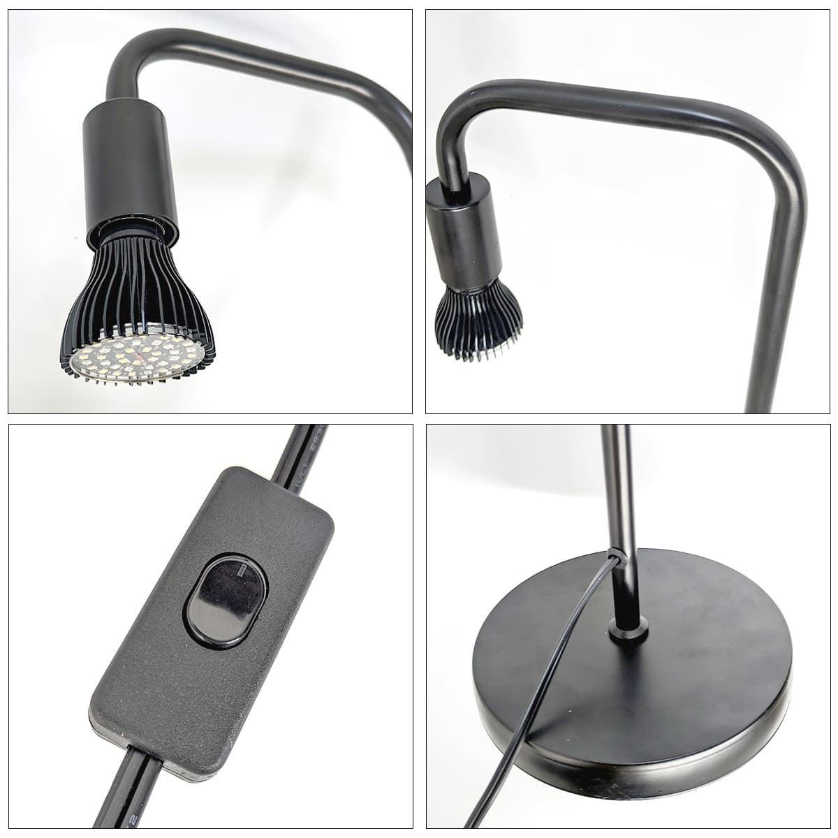 日光が当たらない室内で観葉植物を元気に育てる!植物育成LEDライト|Stand-PL