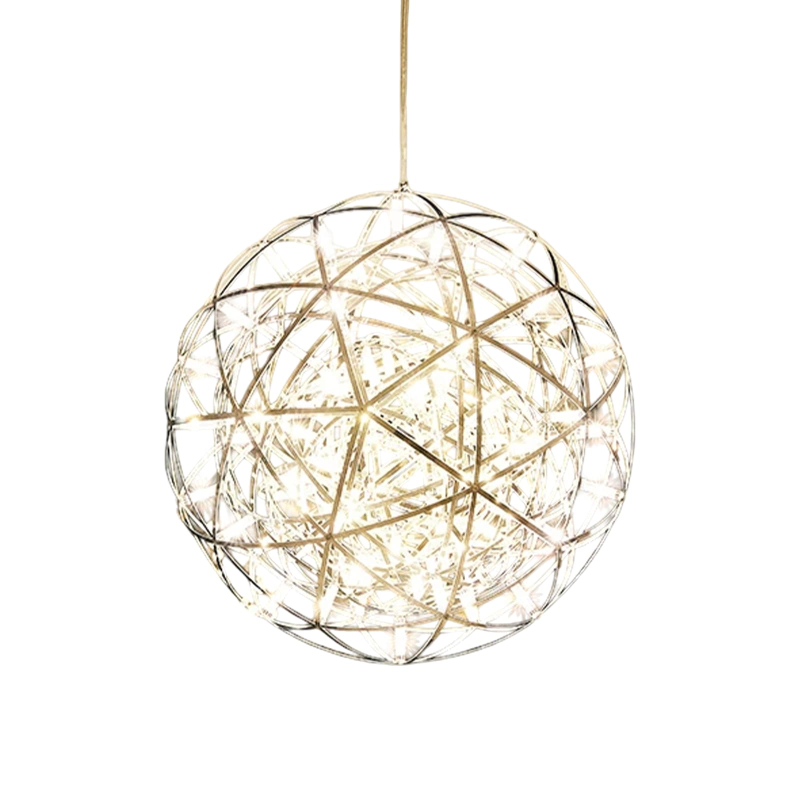 50cm×30cmの光のレイヤーが生み出す、存在感抜群のシャンデリア | P038-mix