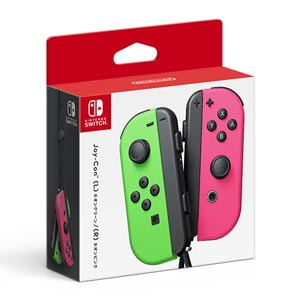 【ラッピング可】【即日発送】【新品】任天堂 Nintendo Switch Joy-Con / HAC-A-JAFAA [ネオングリーン/ネオンピンク]