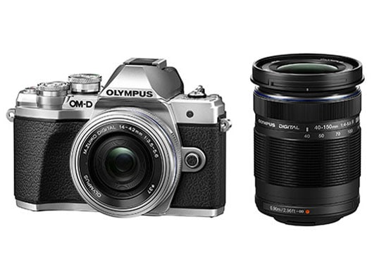 オリンパス OM-D E-M10 Mark III EZダブルズームキット [シルバー]