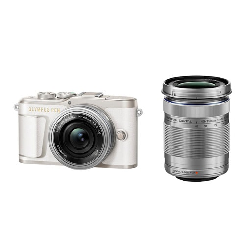 オリンパス OLYMPUS PEN E-PL9 EZダブルズームキット [ホワイト]