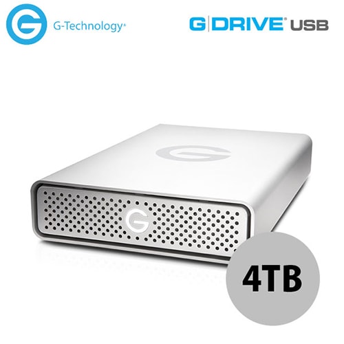 HGST G-DRIVE USB G1 4000GB Silver JP 0G03597