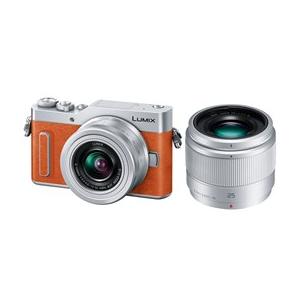 【新品】Panasonic パナソニック カメラ LUMIX DC-GF10W-D ダブルレンズキット オレンジ