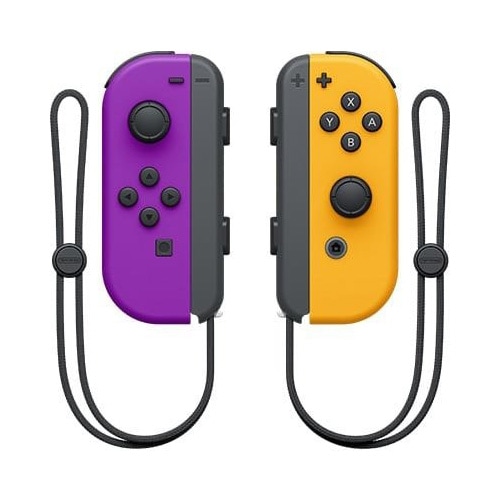 【ラッピング可】【即日発送】【新品】任天堂 Nintendo Switch Joy-Con / HAC-A-JAQAA [ネオンパープル/ネオンオレンジ]