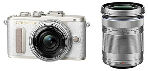 OLYMPUS PEN E-PL8 EZダブルズームキット [ホワイト]