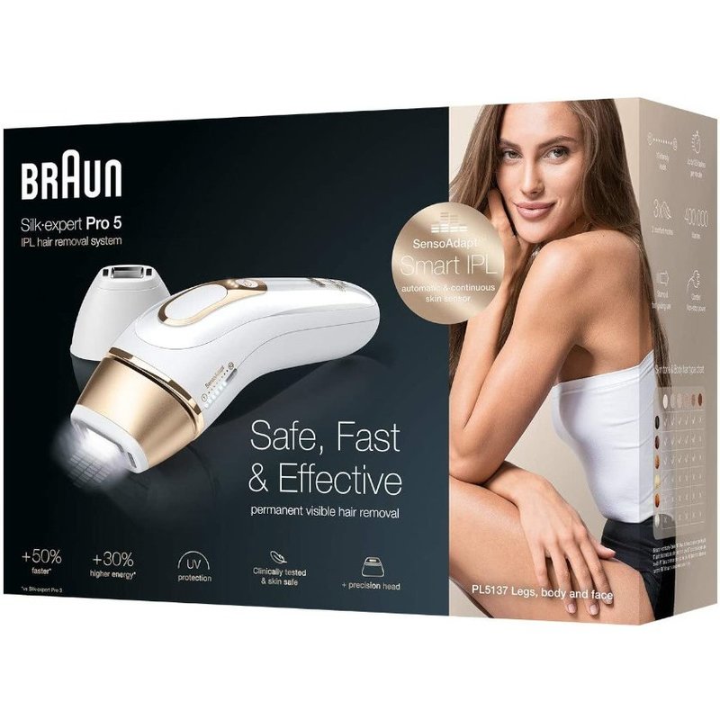 【即日発送】【新品】BRAUN 光美容器 シルクエキスパート PL-5137