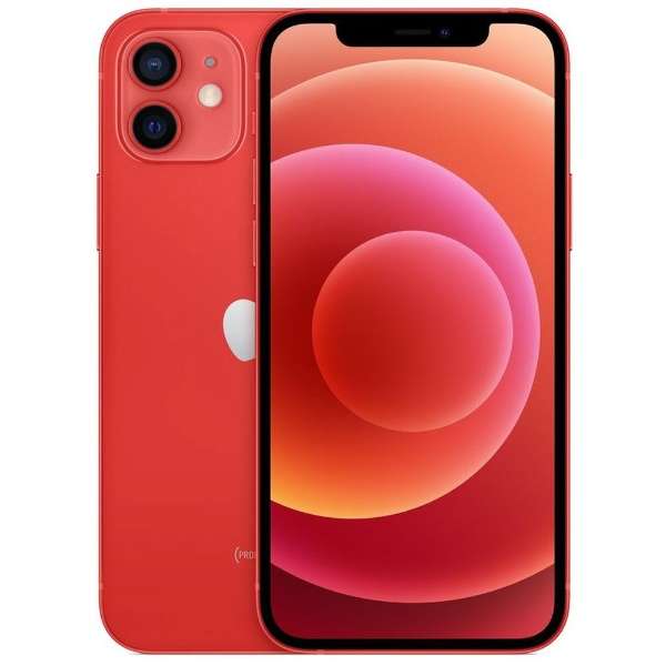 APPLE iPhone 12 RED 64GB SIMフリー [レッド]