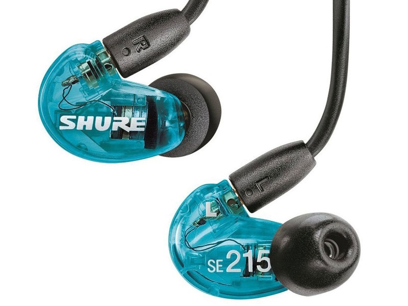 【新品】SHURE SE215 Special Edition SE215SPE-Aトランスルーセントブルー イヤホン