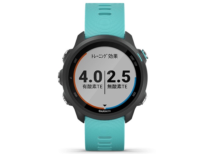 新品】GARMIN ForeAthlete 245 Music Black Aqua 010-02120-72 