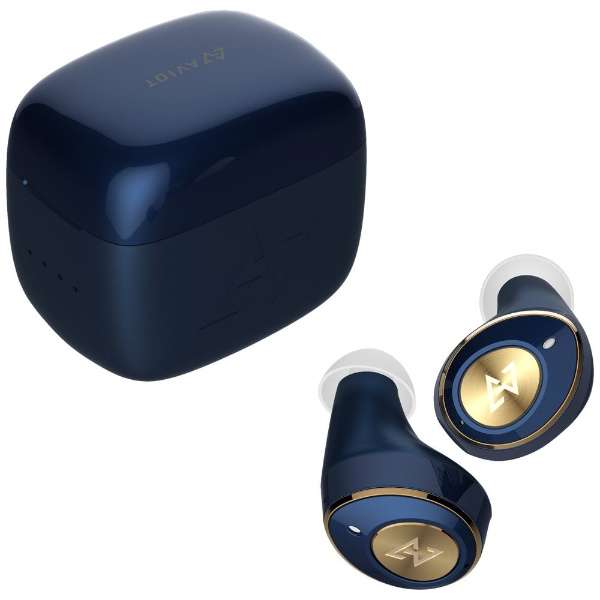 【新品】プレシードジャパン 完全ワイヤレスイヤホン AVIOT TE-D01m-NV [ネイビー]