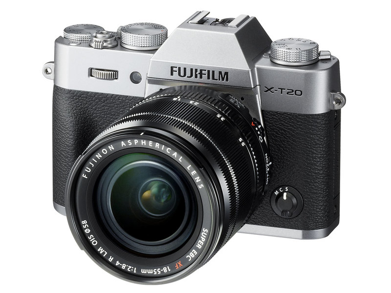 【新品】FUJIFILM フジフイルム X-T20 レンズキット ミラーレス一眼カメラ シルバー