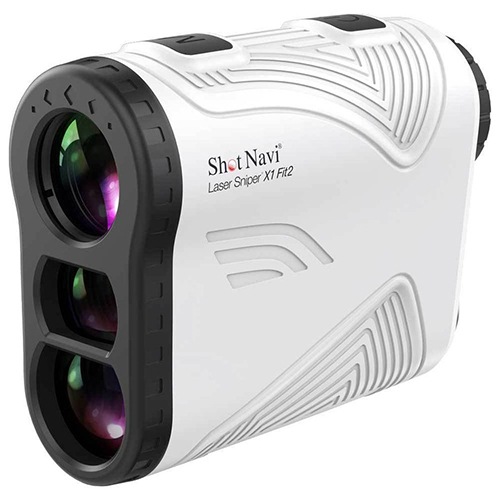 【ラッピング可】【即日発送】【新品】Shot Navi ショットナビ レーザー距離計 Laser Sniper X1 Fit2  ホワイト 2021年モデル