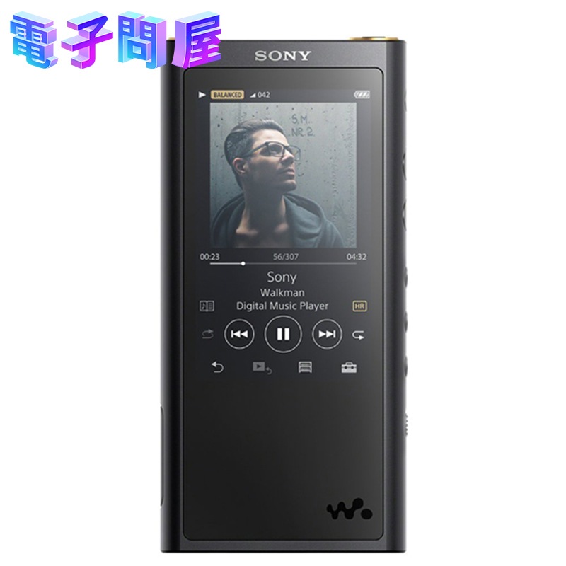 SONY - SONY NW-ZX300 64GB 純正ケース付き SONY WALKMAN NW-ZX300 64GB ブラック 純正 ケース 付