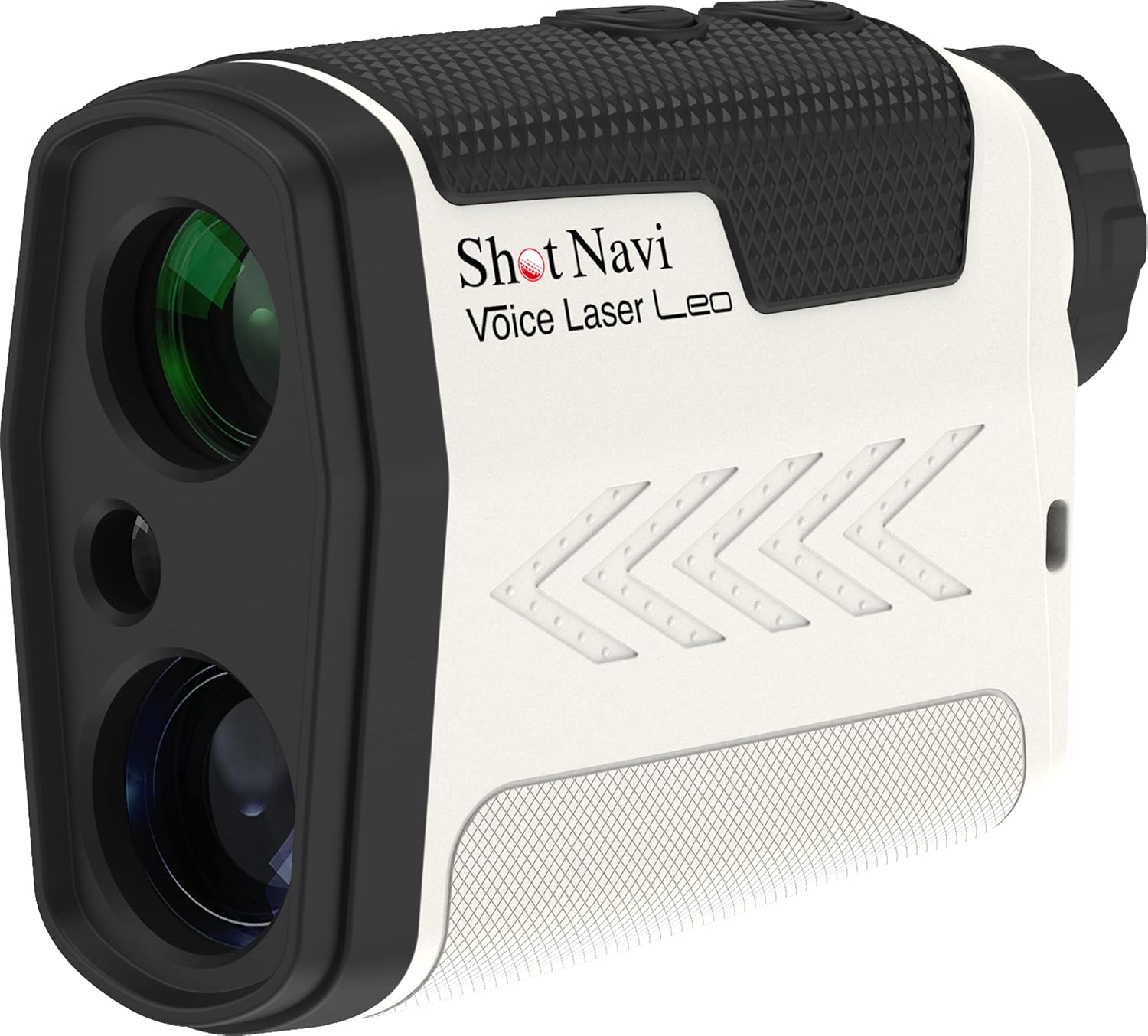 【ラッピング可】【即日発送】【新品】Shot Navi ショットナビ レーザー距離計 Voice Laser Leo White